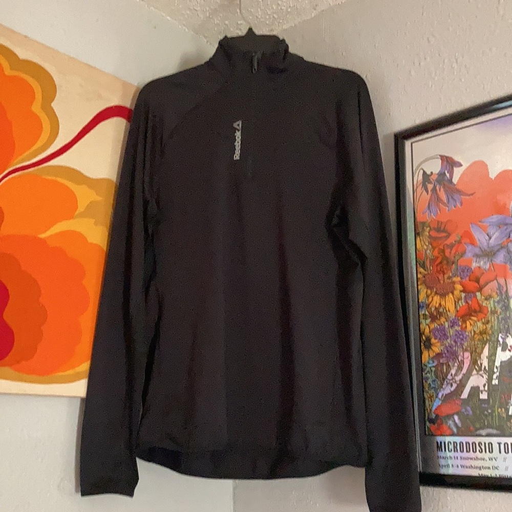 Men’s Reebok Quarter Zip Performance Pullover M - Picture 2 of 5